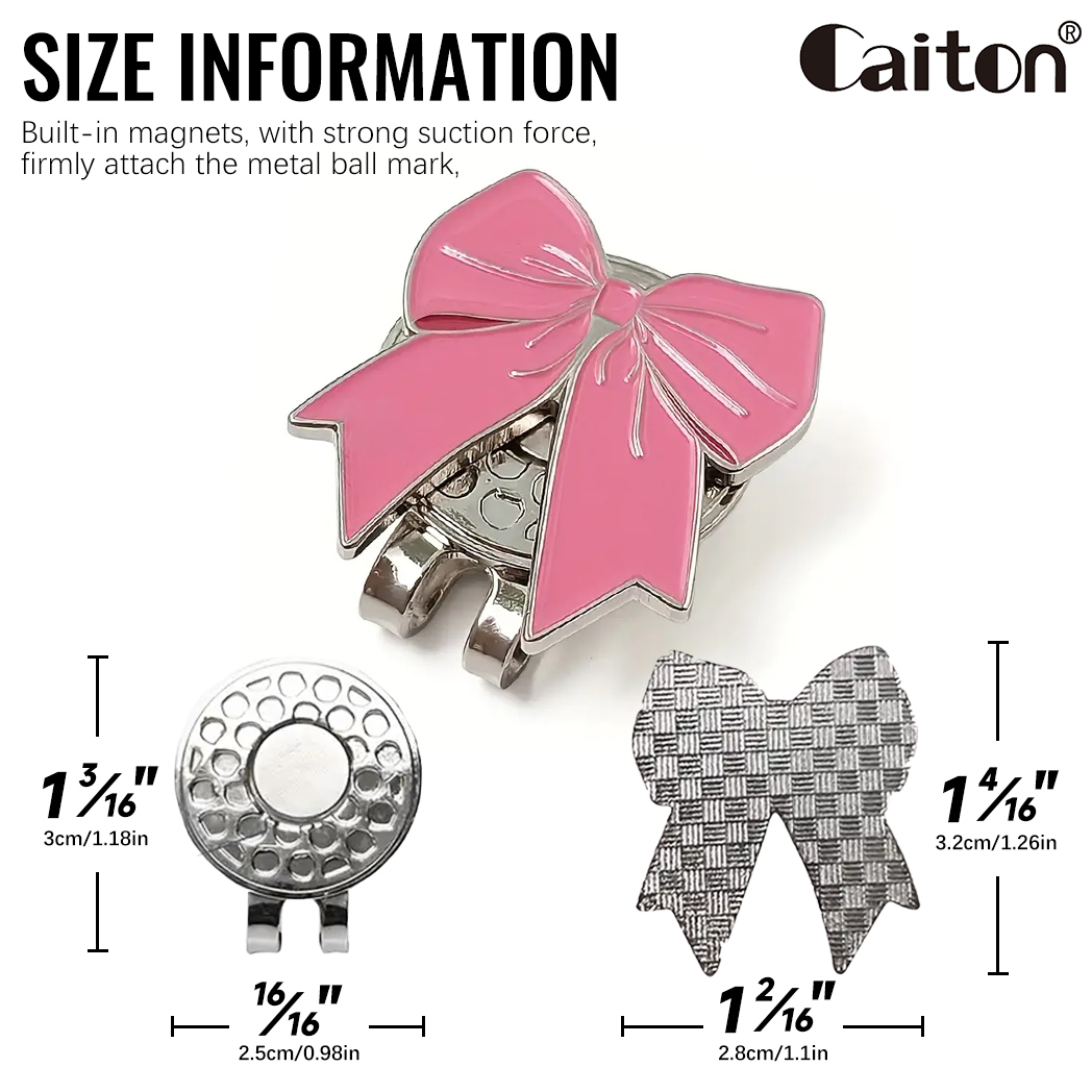 Caiton Pink Ribbon Golf Hat Cl - Ball Marker Set recension och pris