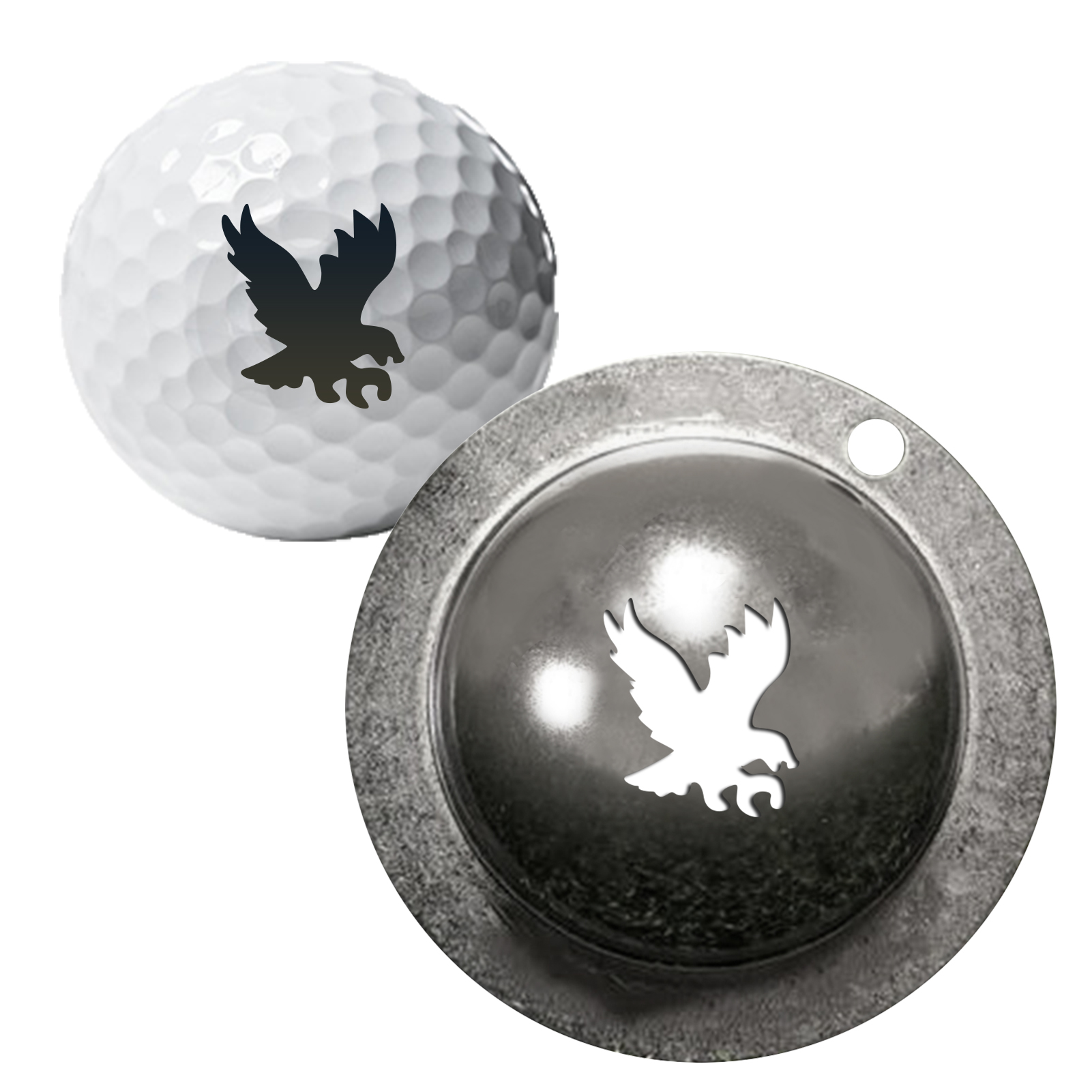 Portable Durable 1Pcs Golf Bal - Ball Marker Set recension och pris