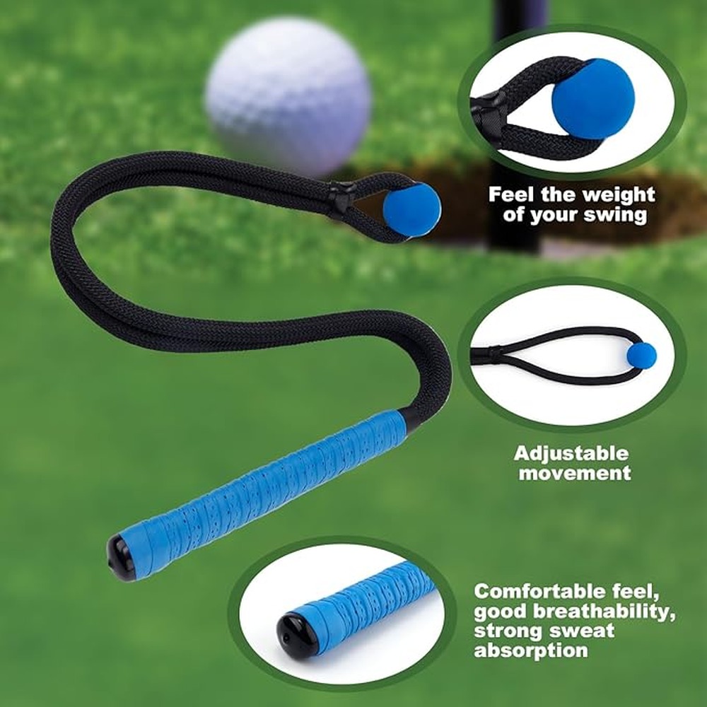 Golf Rope Swing Trainer Blue B - Golf Equipment Essentials recension och pris